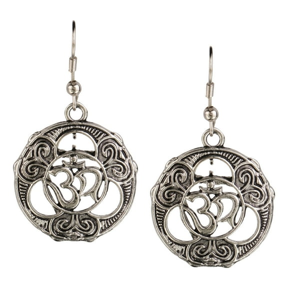 Efulgenz Boho Vintage Antique Ethnic Gypsy Tribal Indian Oxidized Silver Dangle Earrings Jewelry (Style 4)