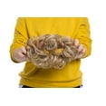 thumbnail image 3 of SEGO Synthetic Messy Elastic Hair Bun Extension Ponytail Big Thicker Hair Dish Bun Chignon, 3 of 3