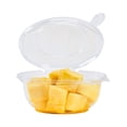thumbnail image 5 of Karat 24oz PET Plastic Tamper Resistant Hinged Salad Bowl with Dome Lid - 240 sets, 5 of 6