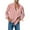 P-Red, variant on 2025 Men Shirts Mens Casual Striped Dress Shirts Men Linen Buckle Collar Pocket Short Sleeve Button Down Men Long