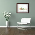 thumbnail image 4 of Trademark Fine Art "Des Moines Iowa Skyline Mclr-1" Canvas Art by Marlene Watson, White Matte, Wood Frame, 4 of 4