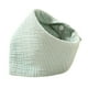 thumbnail image 3 of Babero, paño para eructar, cómodo, triangular, de algodón, agradable para la piel, bandana, babero antibabas, unisex, para bebés, babeo, dentición, ni Verde claro, 3 of 8