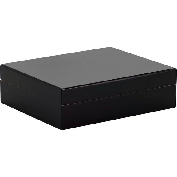 Humidor Supreme Traveler 20 Cigar Capacity Travel Humidor, Black