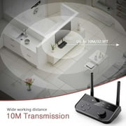 Bluetooth 5.3 Transmitter Receiver, Long Range Bluetooth Audio Adapter, Wireless Music Receiver with Dual Channel, 3.5mm Aux RCA Port, for Home Stereo, Laptop, Speakers