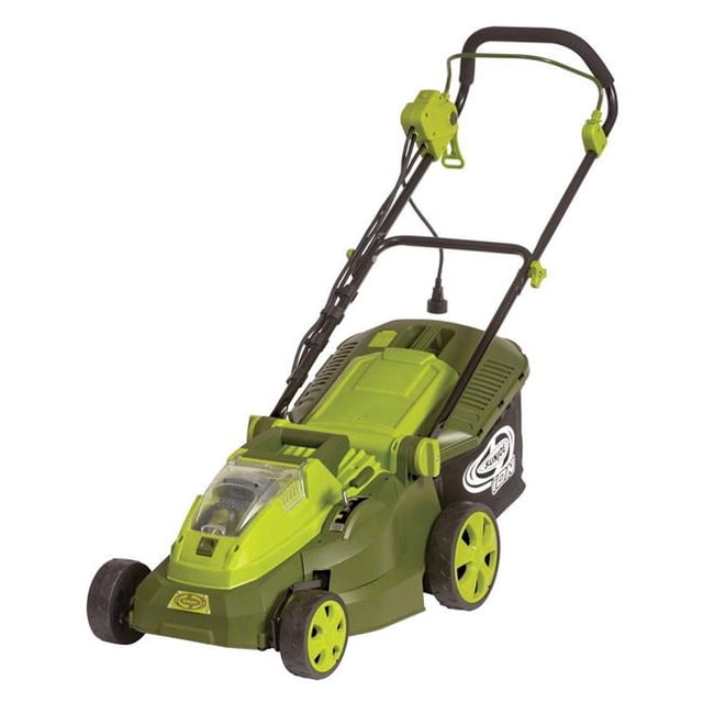 16 in. 40V Hybrid Cordless or Electric Lawn Mower