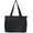 Black, variant on Tote Bag for Women with Long Strap, Lightweight Puffy Tote Bag with Compartments Quilted Shoulder Bag Handbag