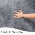 Socofuz Modern Soft Fluffy Carpet for Living Room, Shaggy Rug for