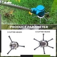 thumbnail image 4 of CSSAD Universal Steel Wire Trimmer Head, Lawn Mower Weeding Head Cutter, Cordless Weed Wacker, Lightweight Grass Trimmer for Lawn Yard Garden, 4 of 6