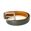 Louis Vuitton Monogram Vernis Mat Charcoal Belt 18lv65