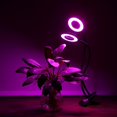 thumbnail image 2 of Llevó Crecer Plantas de La Floración Ligera de La Cabeza Dual para Del Usb Del Jardín DYNWAVEMX Luz de crecimiento LED de espectro completo, 2 of 8