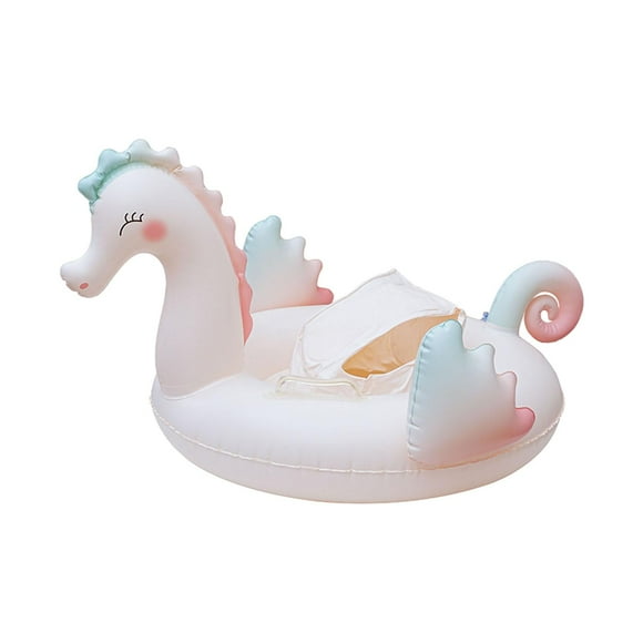 Flotador inflable para piscina con dibujos animados, ideal para vacaciones al aire libre, fiestas en la playa Bebé