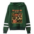 thumbnail image 3 of Sudadera con capucha de manga larga para mujer, ropa de gran tamaño con capucha de alquiler de vídeo de Halloween, Otoño e Invierno, 3 of 4
