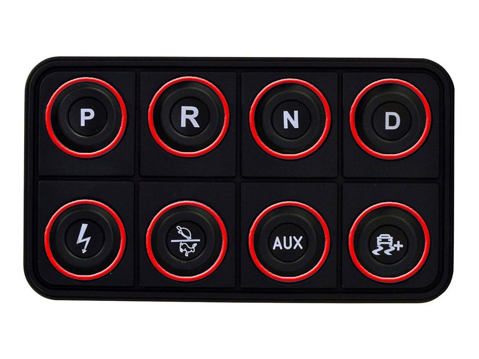 AEM 30-8400 8-Button CAN Keypad, Programmable Backlighting