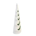 thumbnail image 3 of Christmas Cream Holiday Lit Tree Stoneware Green Boughs Star Mx180323, 3 of 3