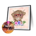 thumbnail image 2 of Cuadros Decorativos Kit de pintura de diamante 5D Mosaico de diamante redondo completo de animal DIY Sywqhk Nuevos Originales, 2 of 9