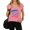 pink, variant on UNISHE Women's Bookish Readers Club Graphic V-Neck Short Sleeve T-Shirt Mint Green Cozy Reading Tee