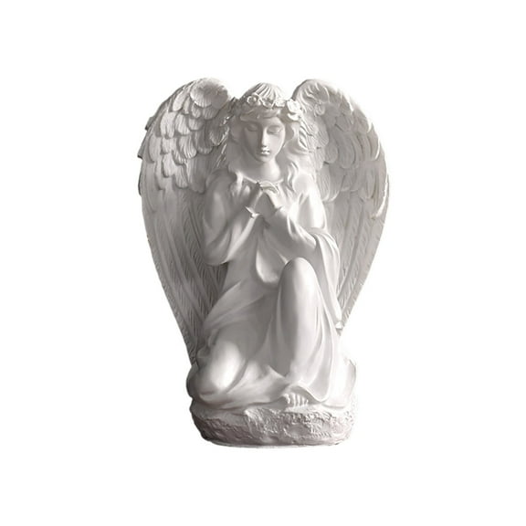 Cute Resin Angel Statue - Ideal for Indoor and Outdoor Decor