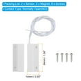 thumbnail image 2 of Uxcell Magnetic Reed Switch, 2 Sets NO Wired Door Window Contacts, 2 of 5