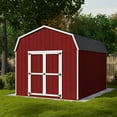thumbnail image 3 of Little Cottage Co. 10x14 Value Gambrel Barn with 6 ft. Sidewalls, Outdoor Wood Storage Shed Do-It-Yourself Precut Kit, 3 of 13