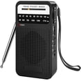 thumbnail image 7 of Meikoko Portable Radio AM FM, Loud Speaker Transistor Radio with 3.5mm Headphone Jack, Personal Radio for Long Trips, Pocket Radio for Indoor,Outdoor,Emergency Use Perfect Gift for Seniors,kids,Black, 7 of 7