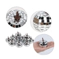 thumbnail image 4 of AKEGAMN Clearance! Silver Pumpkin Fall Decor Glitter Pumpkins For Decorating Artificial Craft Pumpkins For Thanksgiving Table Decorations Silver Pumpkin Fall Decor Glitter Pumpkins For Decorating Ar, 4 of 6