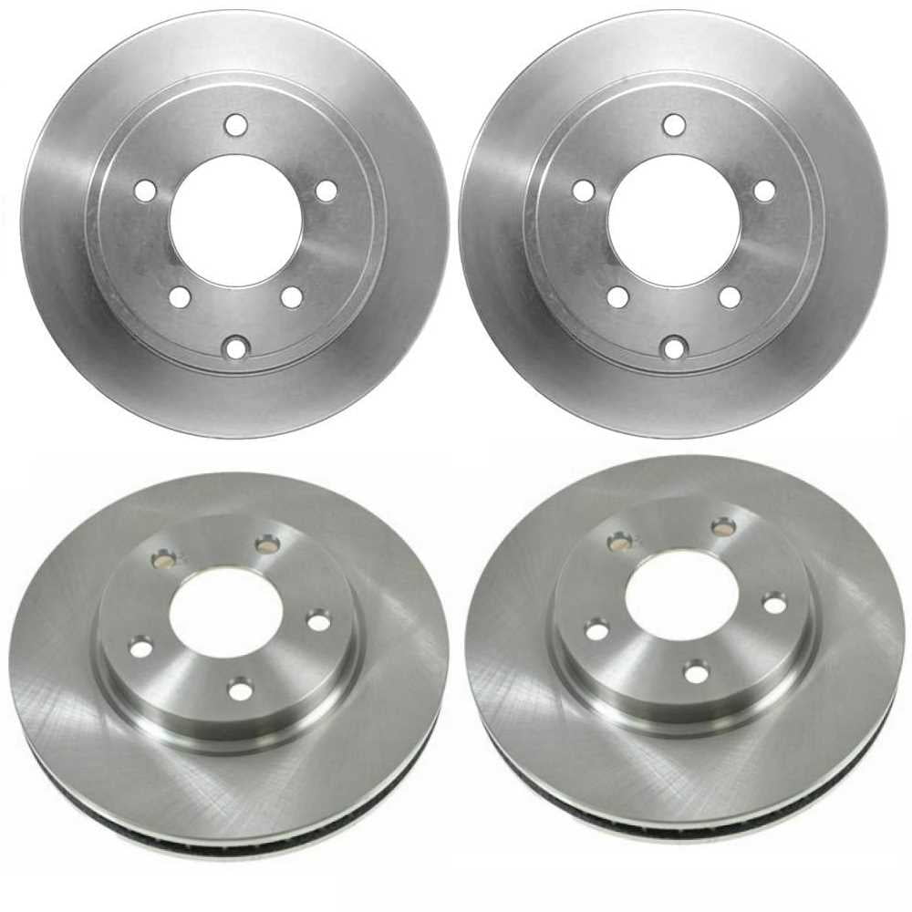 Mitsubishi Lancer 2.0L FWD Front+Rear 4 Drilled Rotors & 8 Pads for 2008-2012 