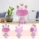 thumbnail image 5 of Llavero DQrwqpou Escultura Resina Fortune Cat Storage Estatuilla para Oficina rosa, 5 of 7