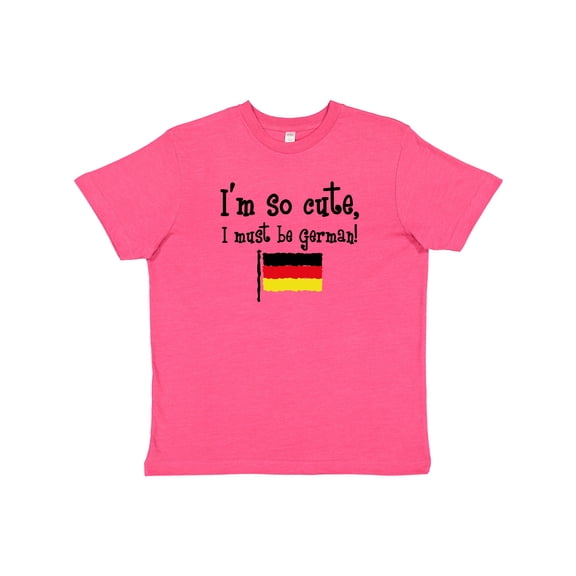 Inktastic So Cute German Youth T-Shirt