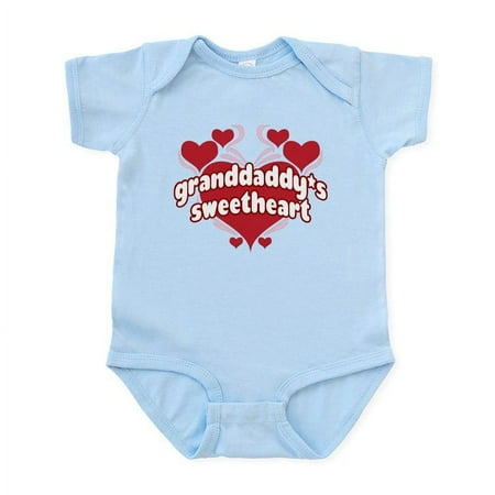 

CafePress - GRANDDADDY s SWEETHEART Infant Bodysuit - Baby Light Bodysuit Size Newborn - 24 Months