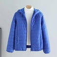 thumbnail image 2 of fatyb Womens Quilted Jacket Hooded Zip up Cotton Padded Outwear Lightweight Winter Coat with Pockets, 2 of 3
