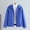 B-Blue, variant on Womens Hooded Coat Winter Warm Thickened Windproof Solid Color Outdoor Zip Up Casual Long Sleeve Jacket For Daily Commute