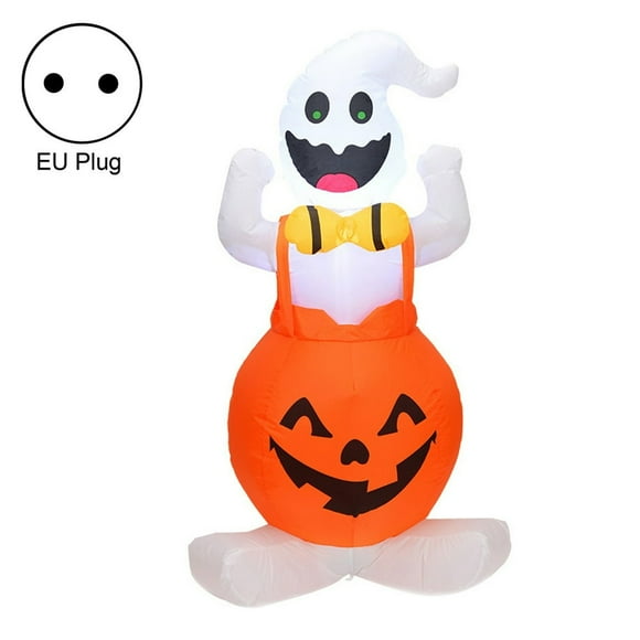 Inflatable Lighting  Strap Pumpkin Ghost Model Ornaments Halloween Decoration