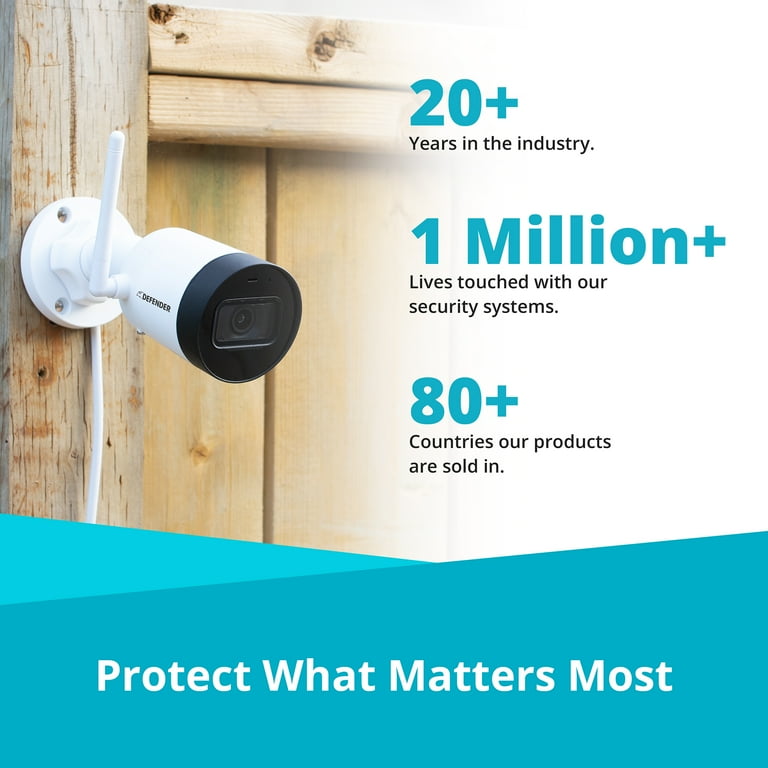 Guard Bullet Outdoor 2K(4MP) IP Wireless Security Surveillance Camera with No Monthly Fees and Wide Angle Lens (2-Pack) Guard Bullet Outdoor 2K(4MP) IP Wireless Security Surveillance Camera with No Monthly Fees and Wide Angle Lens (2-Pack)