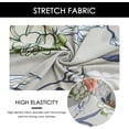 thumbnail image 6 of Touchbetter Dining Room Chair Covers Set of 4 Floral Parsons Chair Slipcovers Stretch Washable Dining Chair Slipcovers Thickened Chair slipcovers Universal Fit for Kitchen, Living Room(4PC,I), 6 of 7