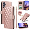 thumbnail image 1 of Samsung Galaxy A16 5G Phone Case , Wallet Flip Cover Adjustable Crossbody Lanyard Magnetic Card Slots, 1 of 5