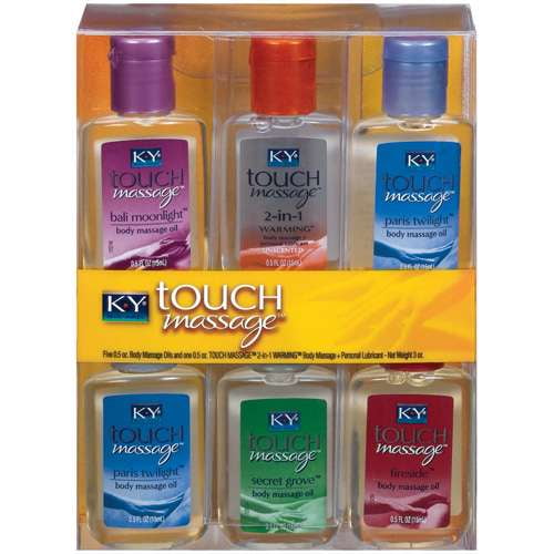 KY Brand Touch Massage 2In1 Warming Unscented Body Massage
