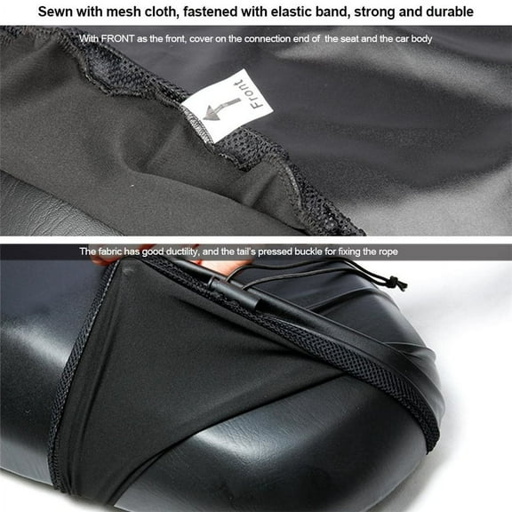 1x XL Motorcycle Seat Cover Waterproof Dust UV Protector Cushion w/Storage Bag