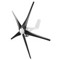 thumbnail image 4 of Wind Turbines, Small Windmill Generator, Low Vibration Nylon Fiber Durable Precise Practical For Terraces Cabins Black 12V, 4 of 8