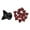 Red, variant on Colaxi 12Pcs Football Boot Spikes Rugby Shoes Studs Turf M5 Threading Screw Comfortable Soccer Boot Cleats for Indoor Outdoor Sports Red