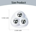 thumbnail image 2 of Self-Adhesive Caster Wheels, 360° Rotation Mini Wheels For Small Appliances, Furniture & Storage Boxes, No-Drill Installation, 2-Inch Smooth Rolling Casters, 2 of 9