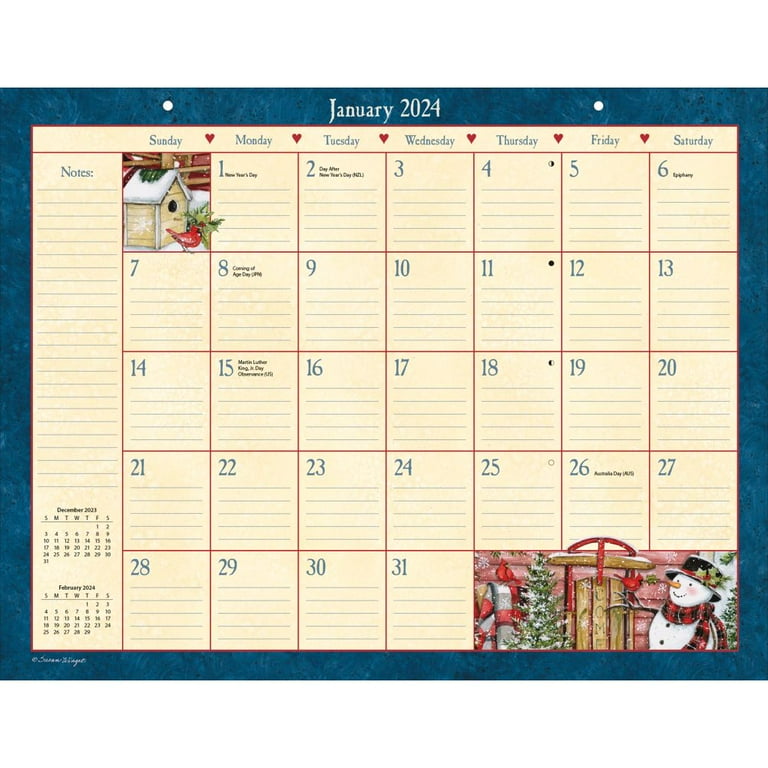 Lang Desk Pad Calendars 2024 Billi Cherise