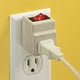 thumbnail image 3 of Adaptador de enchufe de pared de CA de 2 clavijas Wideskall, 15 A, 125 V, 1875 W, blanco, 3 of 3