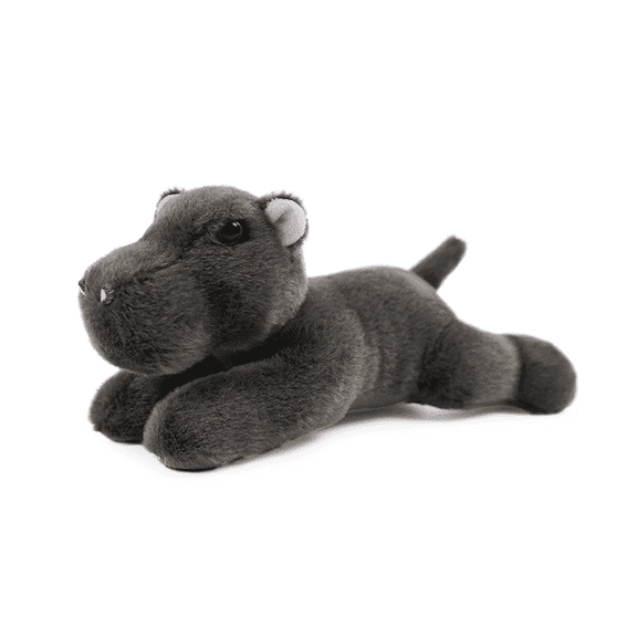 Just qunseen 8'' Hippo Soft Plush Toy Stuffed Animal Educational For Kids Birthday Gifts