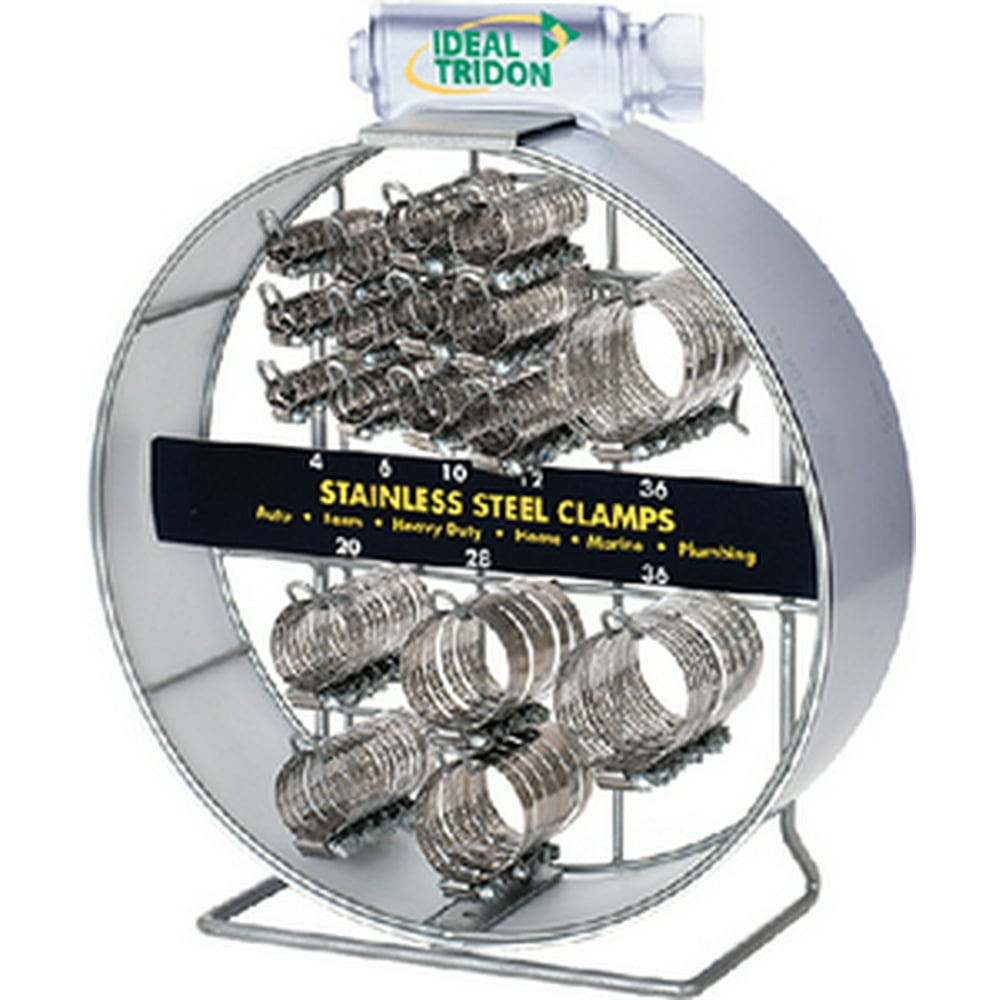 IDEAL HOSE CLAMPS Ideal Hose Clamp Display 250 Pcs 999031674051