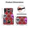 thumbnail image 5 of Gokiu The Binding of Isaac Car Floor Mats Set of 4 Universal Fit Automotive All-Weather Mats with Non-Slip Rubber Backing for SUV, Sedan, Van Car Accessories, 5 of 7