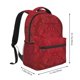 thumbnail image 2 of Disketp Vintage Burgundy Mochila Estampada para Hombre y Mujer – Mochila Ligera Clásica con Múltiples Bolsillos para Universidad, Trabajo y Viajes-One Size, 2 of 5