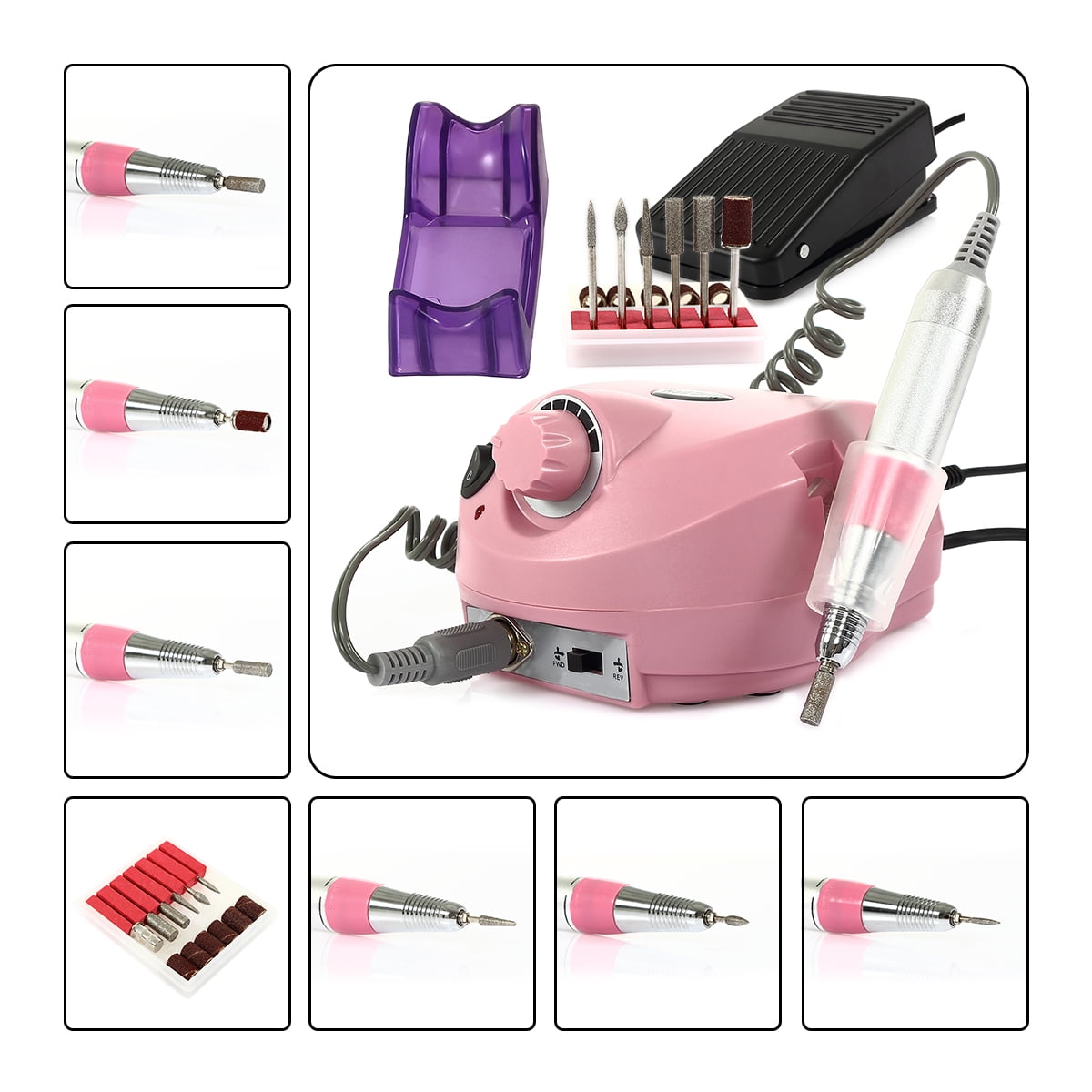 CoastaCloud 110V Nail Drill Professional Drill Machine Manicure