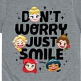 thumbnail image 3 of Disney Emoji - Princess Don't Worry Be - Toddler And Youth Short Sleeve Graphic T-Shirt, 3 of 5