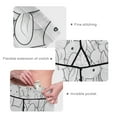 thumbnail image 5 of Ckdifva Cute Bunny Rabbits Yoga Pants with Pockets for Women Workout Athletic Yoga Leggings, 5 of 7