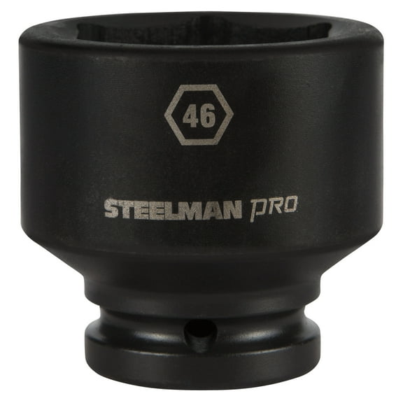 STEELMAN PRO 79318 3/4-Inch Drive x 46mm 6-Point Impact Socket